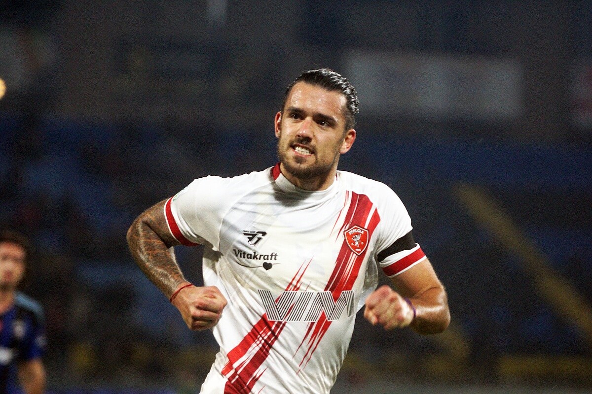 Tiago Casasola, col Perugia sulle spalle