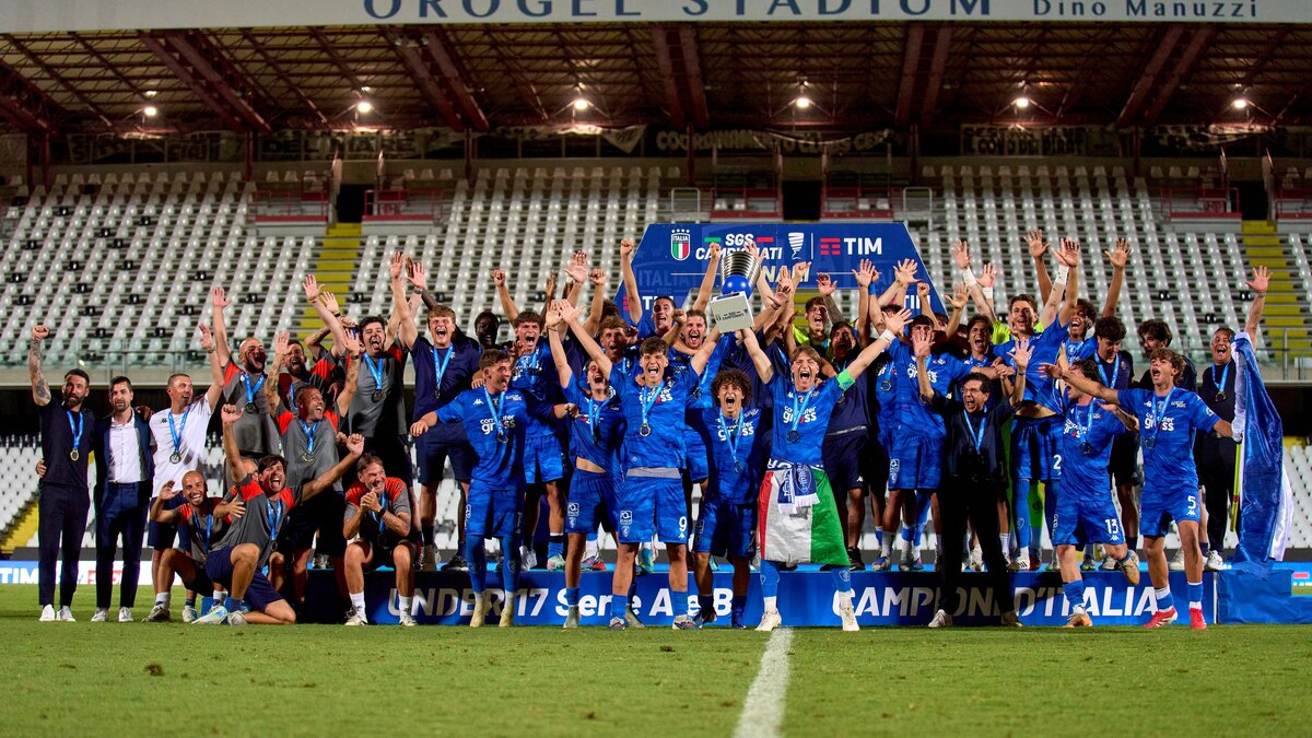 Empoli campione Under 17