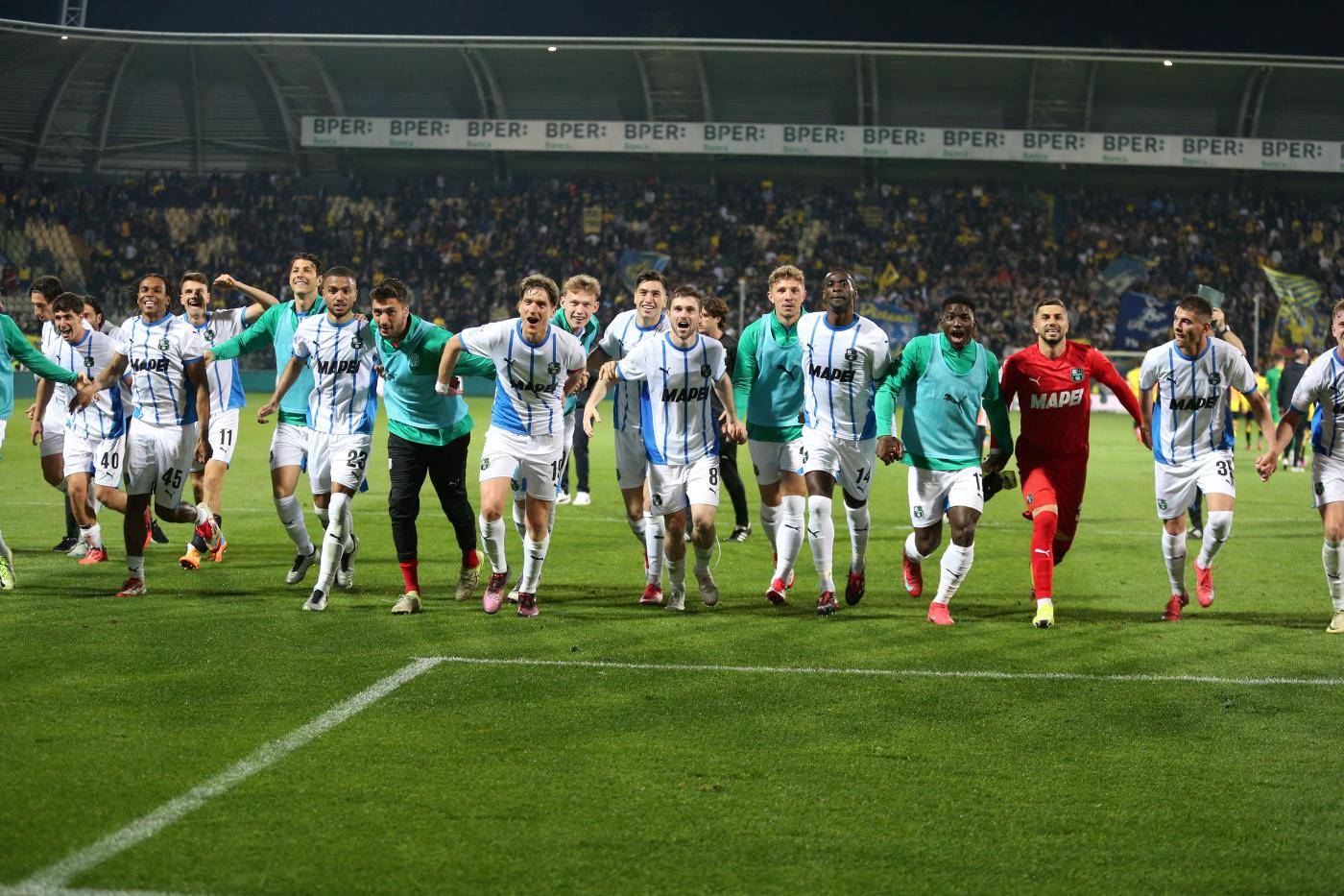 Venerdì festa al Mapei per il Sassuolo vincitore