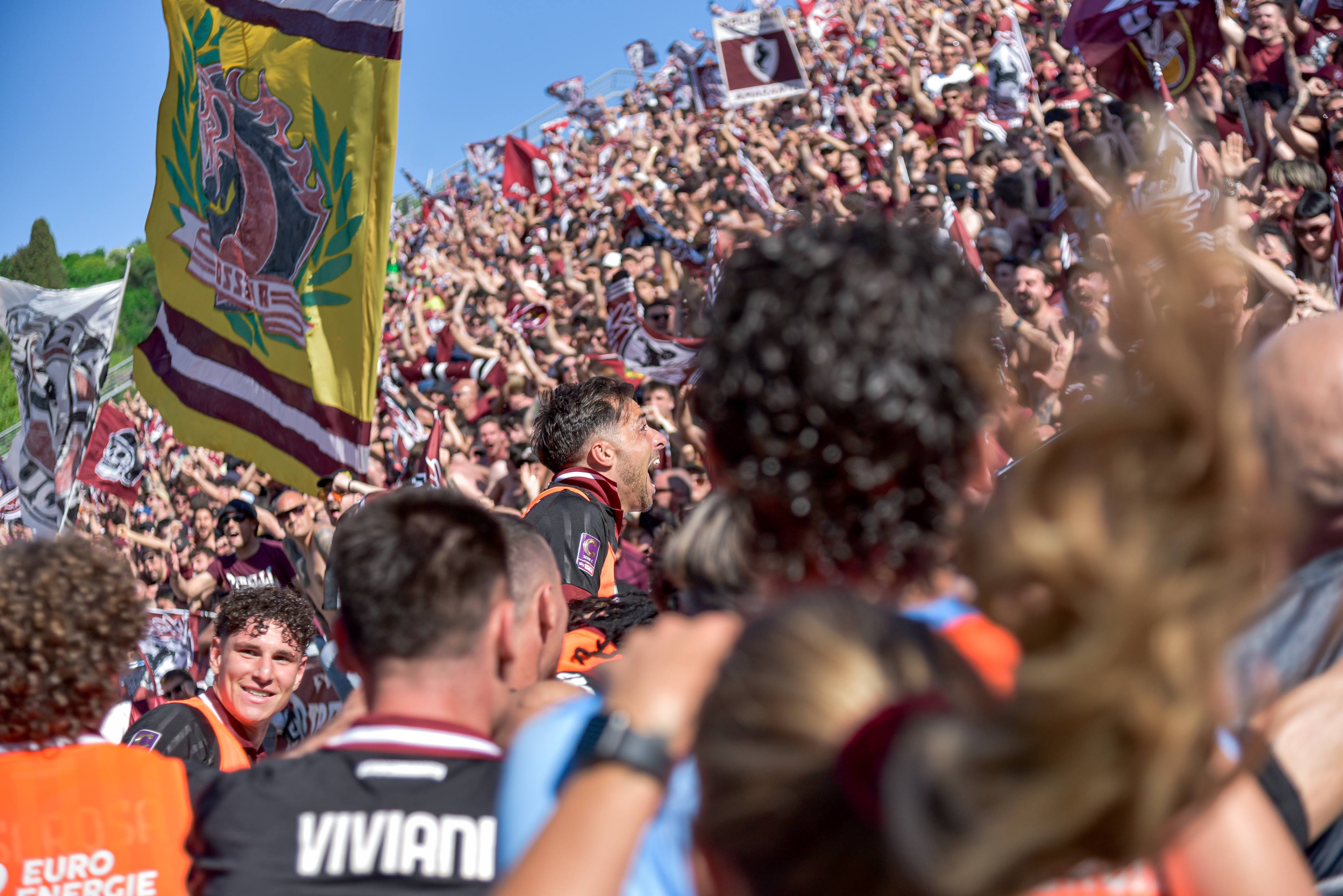 Arezzo in B, i complimenti del Presidente Bedin