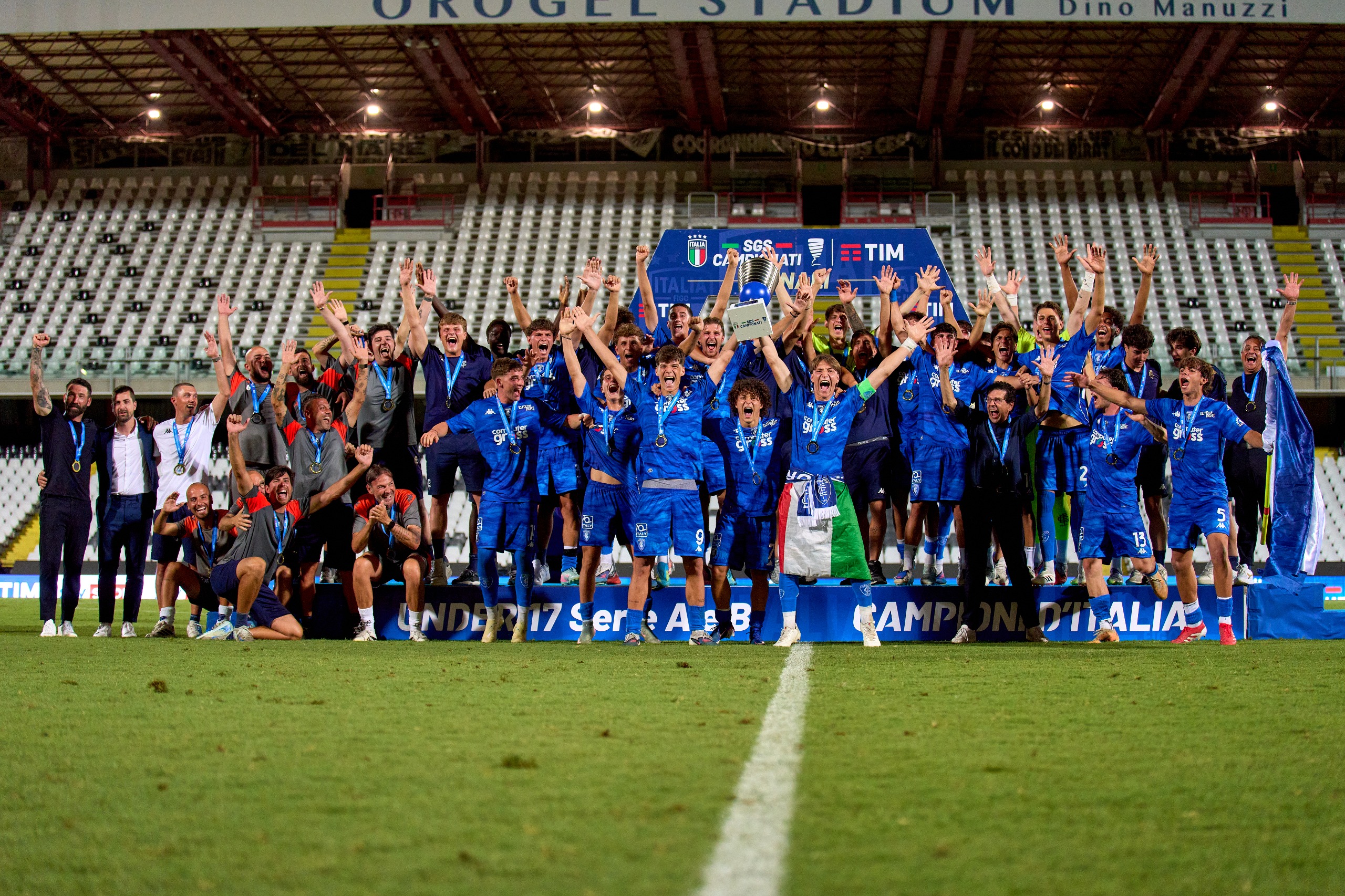 Empoli campione Under 17, i complimenti della Lega B
