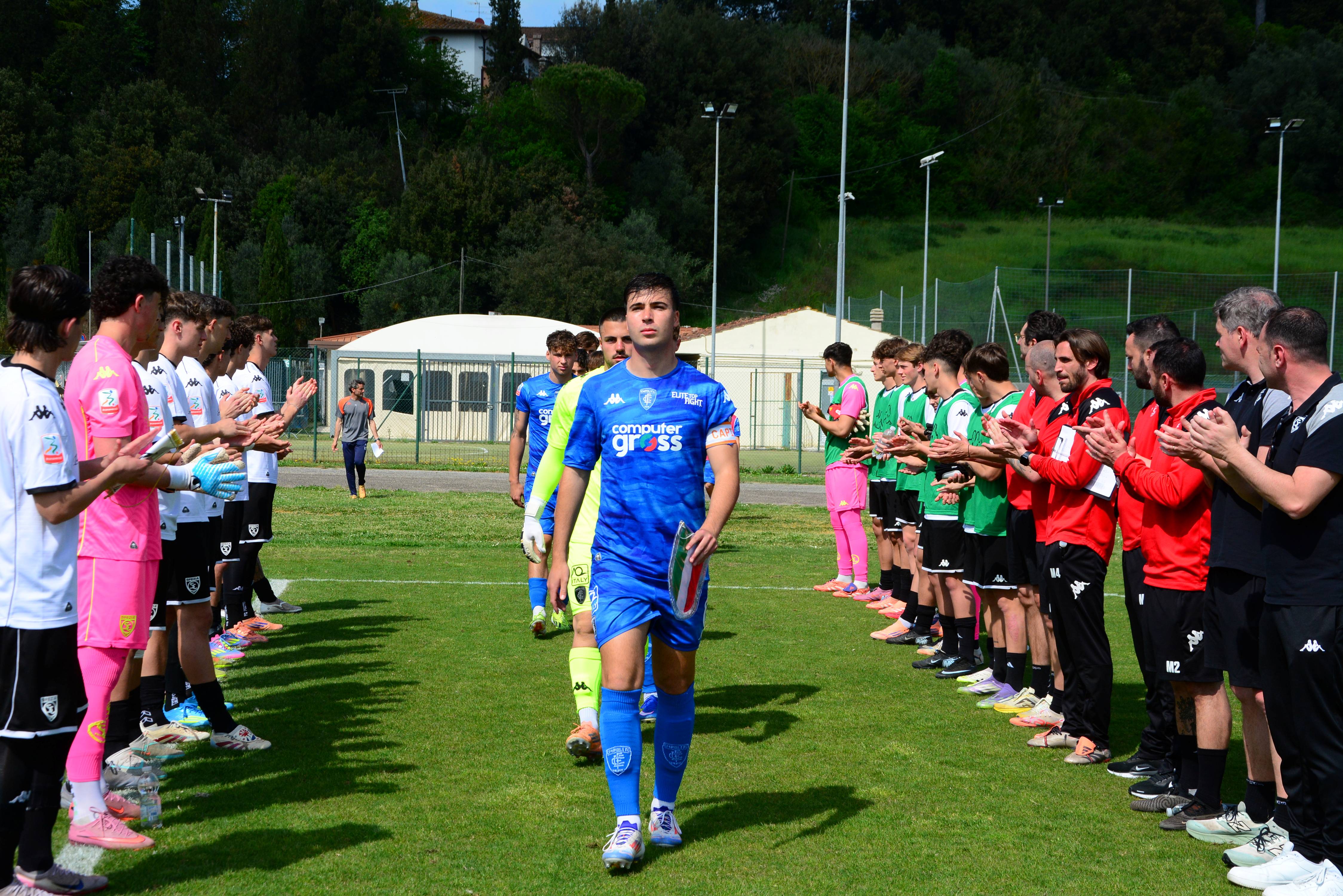 Passerella d'onore per l'Empoli