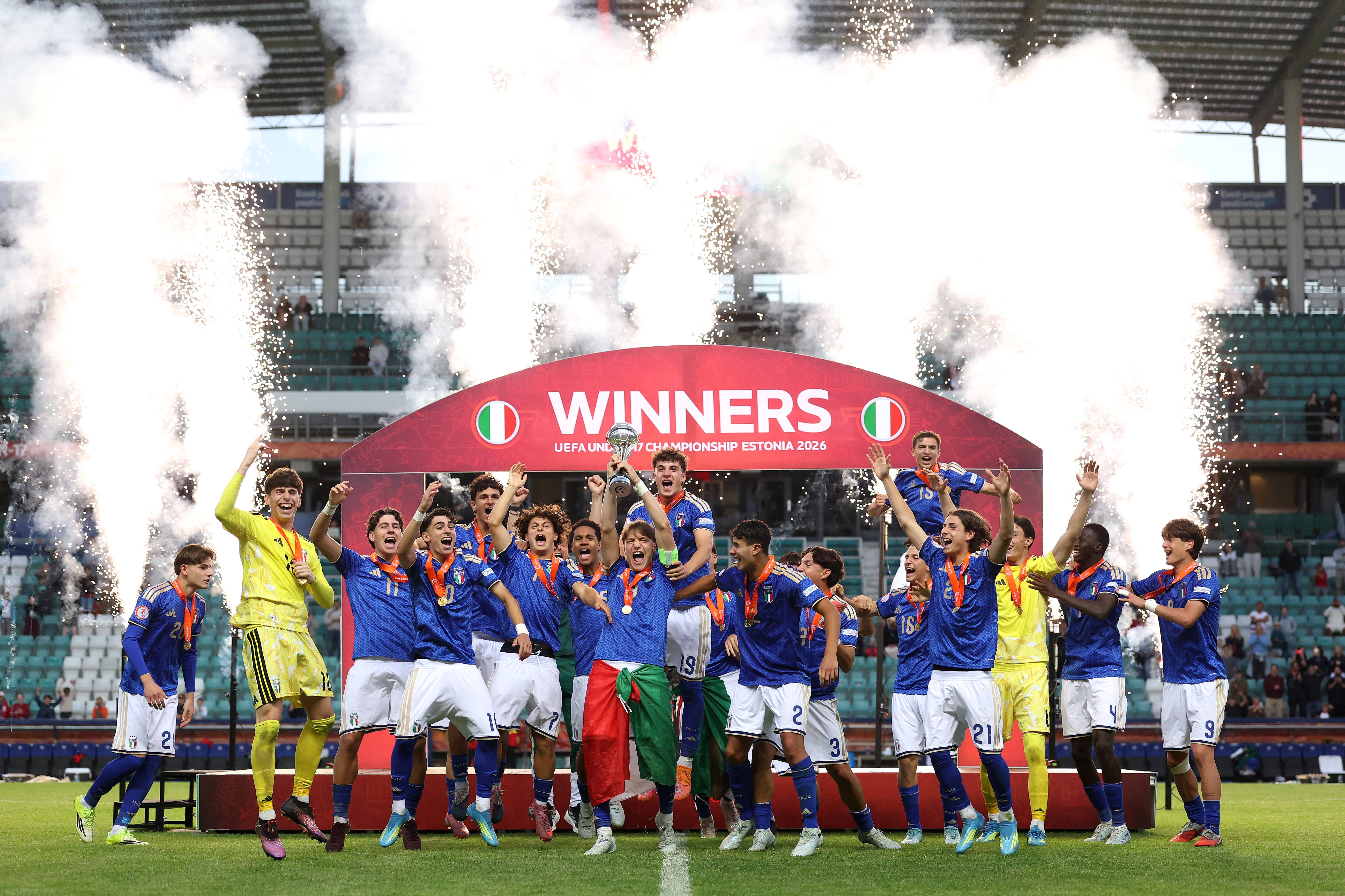 L'Under 17 ancora sul tetto d'Europa