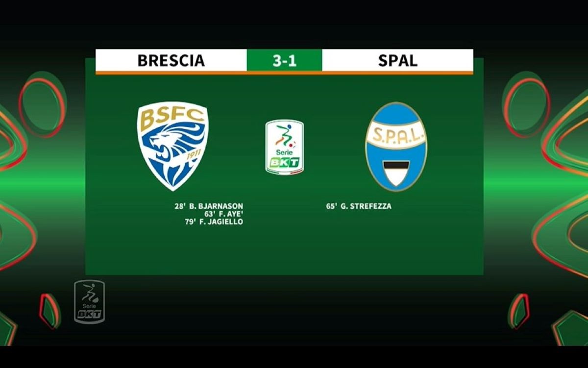 Brescia-Spal 3-1 - Lega B