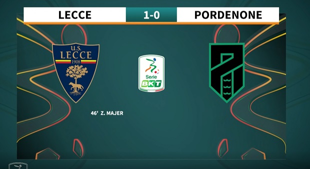 38a giornata Serie BKT – Lecce – Pordenone